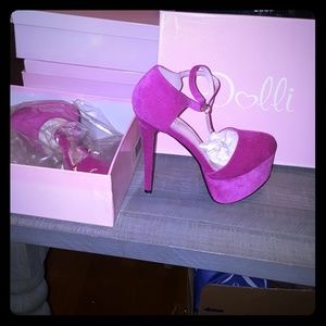 Brand new 6" platform heels